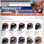 Motorradhelme, Integralhelme, Jethelme online kaufen - Koppox